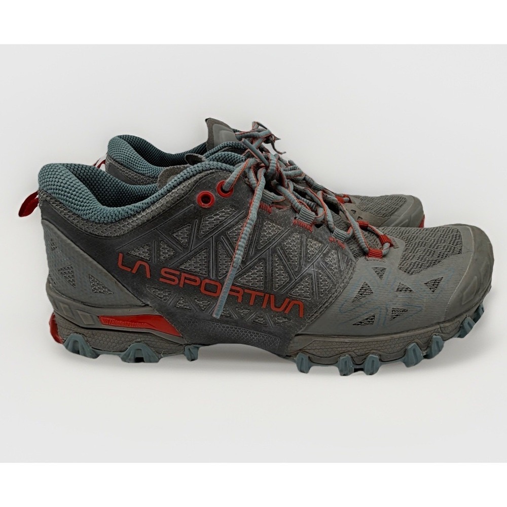 La‎ Sportiva Shoes Women's Sz 9 Gray Bushido II Trail Running Sneakers Low Rise